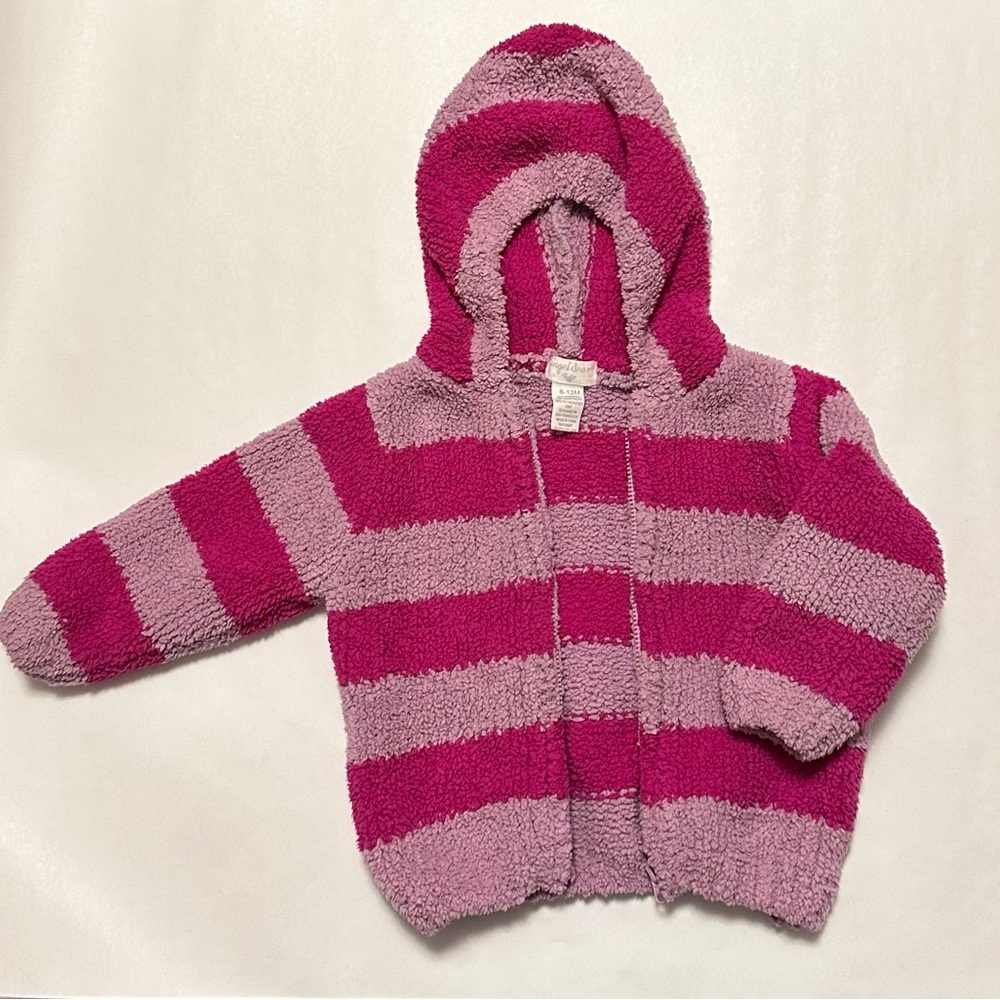Angel Dear striped hooded jacket